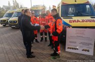 Nowe ambulanse dla rzeszowskiego pogotowia 