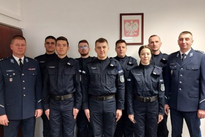 Nowi policjanci w szeregach rzeszowskiej komendy