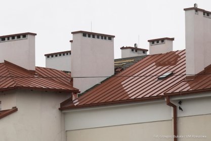 Nowy dach Szkoły Podstawowej nr 1 w Rzeszowie