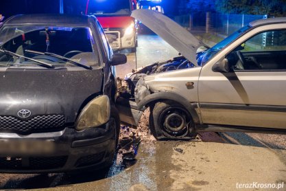 Pijana kobieta doprowadziła do zderzenia