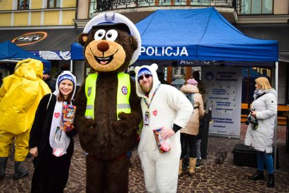 Podkarpaccy policjanci zagrali z WOŚP