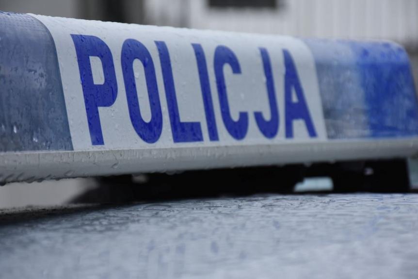 Podkarpacie: pijany kierowca uderzył w znak drogowy Policja