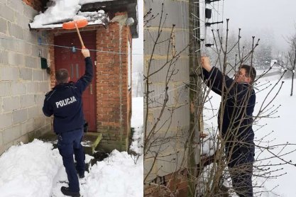 Policjanci pomogli samotnej 80-latce