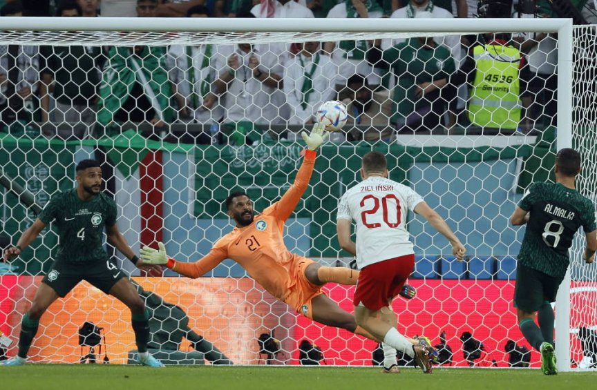 Polska wygrała z Arabią Saudyjską 2:0 w meczu grupy C piłkarskich mistrzostw świata Polska wygrała z Arabią Saudyjską 2:0 w meczu grupy C piłkarskich mistrzostw świata