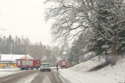 Poranny wypadek w Dynowie. Zderzenie dwóch pojazdów