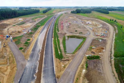 Postępy w budowie S19 na trasie Sokołów Młp - Nisko