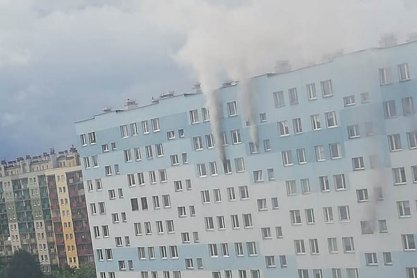 Pożar mieszkania w Rzeszowie
