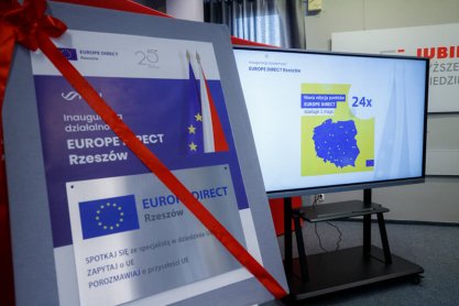 Punkt EUROPE DIRECT Rzeszów w WSIiZ rozpoczął kolejną kadencję
