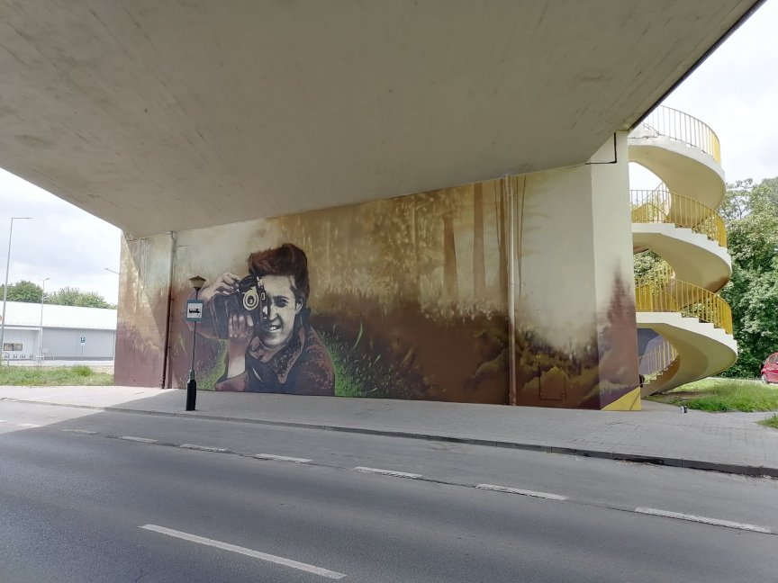 „Punkt widzenia” – nowy mural w ramach Europejskiego Stadionu Kultury 2021 już jest gotowy 