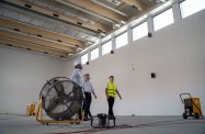 Rzeszów. Prace wykończeniowe w nowej hali sportowej