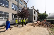 Rzeszów. Rośnie nowa część Szkoły Podstawowej nr 21 przy ul. Miodowej