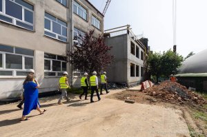 Rzeszów. Rośnie nowa część Szkoły Podstawowej nr 21 przy ul. Miodowej