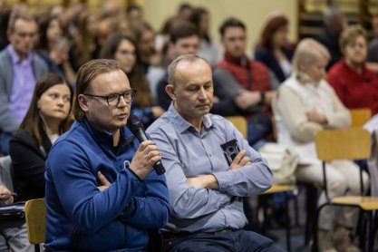 Spotkanie prezydenta Konrada Fijołka z mieszkańcami trzech rzeszowskich osiedli