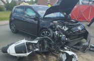 Tragiczny wypadek w Ropczycach. Nie żyje motocyklista 