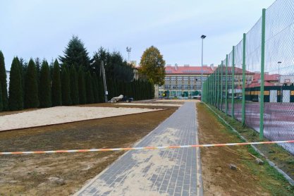 Trwa rozbudowa terenu rekreacyjnego przy SP 5 w Rzeszowie
