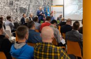 Trzypoziomowe rondo na skrzyżowaniu ulic Kwiatkowskiego i Powstańców Warszawy w Rzeszowie
