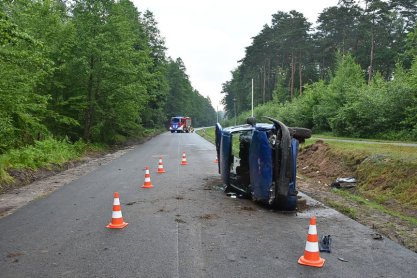 Uczestniczył w kolizji drogowej, "wpadł" z narkotykami