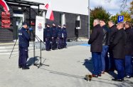Uroczyste otwarcie nowej siedziby Posterunku Policji w Cieszanowie.