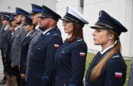 Uroczysty apel w rzeszowskiej komendzie z okazji Święta Policji
