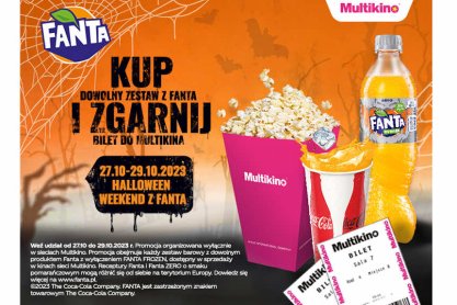 Weekend Halloween z Fantą w Multikinie