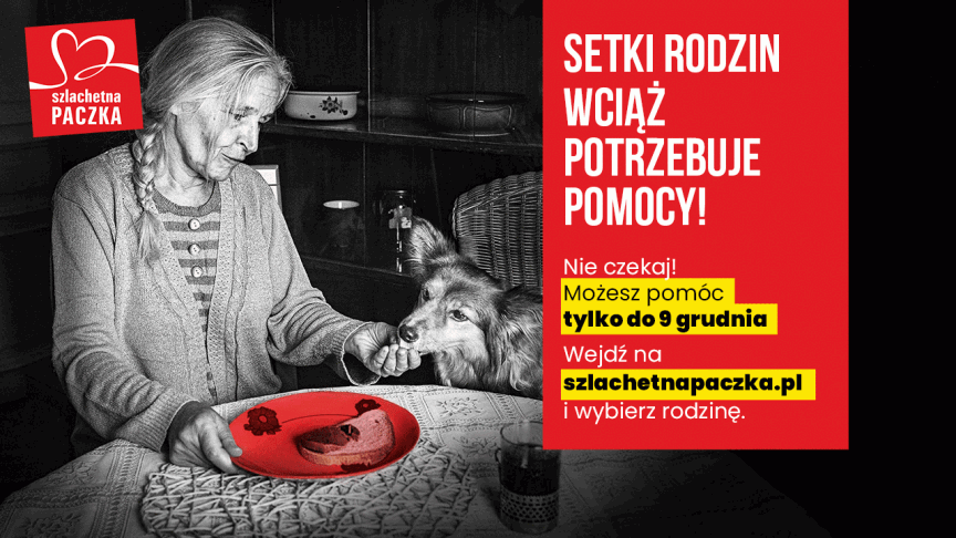 Wielka mobilizacja Szlachetnej Paczki: wciąż ponad 60 rodzin z województwa podkarpackiego czeka na wsparcie. Możesz pomóc do 9 grudnia! Wielka mobilizacja Szlachetnej Paczki: wciąż ponad 60 rodzin z województwa podkarpackiego czeka na wsparcie. Możesz pomóc do 9 grudnia!