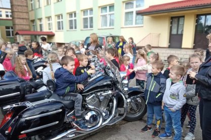 Wspólna akcja policji wraz z motocyklistami "Sherwood Riders"