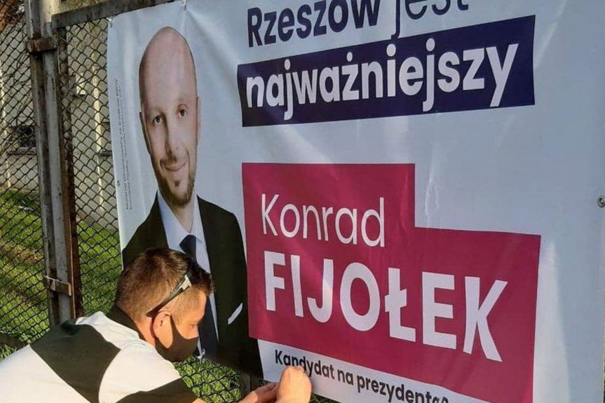 Infopunkt Konrada Fijołka Infopunkt Konrada Fijołka - kampania wyborcza w Rzeszowie