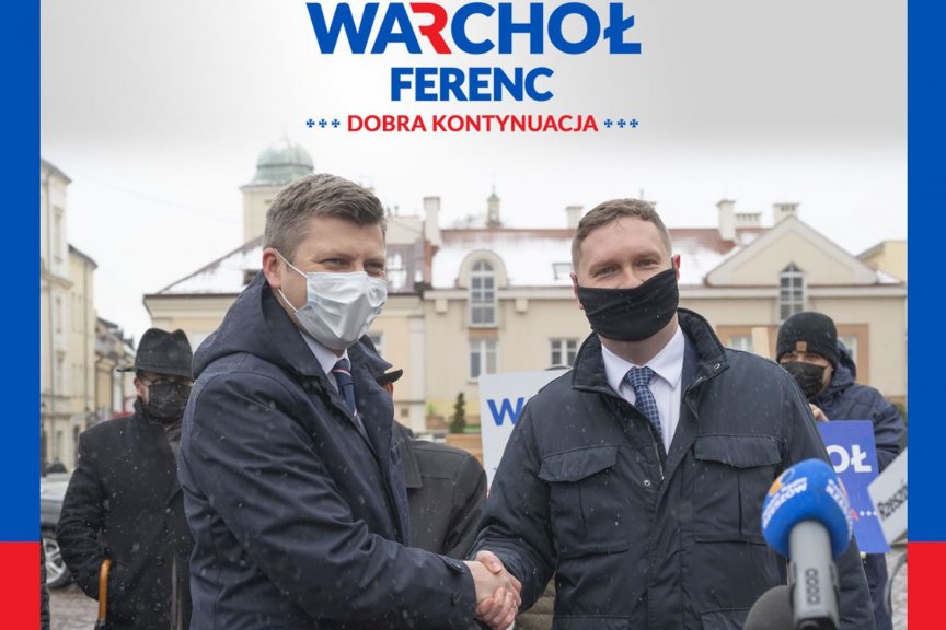 Waldemar Kotula popiera Marcina Warchoła Waldemar Kotula po rezygnacji, popiera Marcina Warchoła