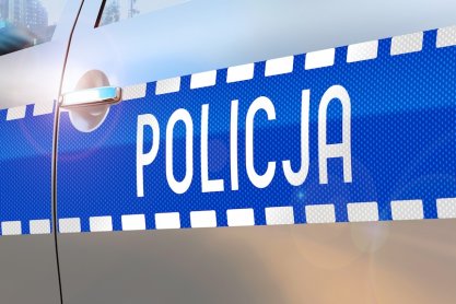 Wypadek na DK94 w Trzcianie. Zderzenie motocyklisty z rowerzystą