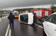 Wypadek w Głogowie Małopolskim. Zderzenie dwóch samochodów