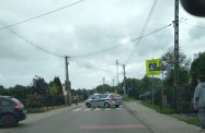 Wypadek w Tyczynie. Zderzenie motocykla z samochodem