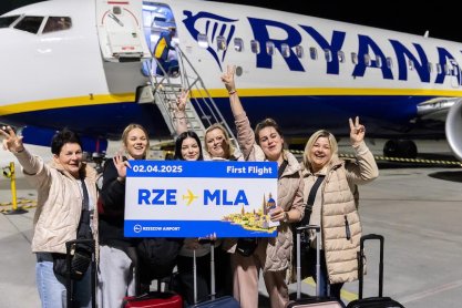 Wystartowało nowe połączenie lotnicze Rzeszów – Malta