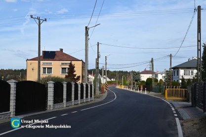 Zakończono przebudowę drogi gminnej Budy Głogowskie-Rękawek
