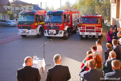 Żarnowiec, Dobieszyn, Podniebyle. Trzy miejscowości - trzy nowe wozy strażackie