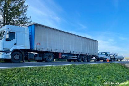 Zderzenie trzech samochodów w Moderówce