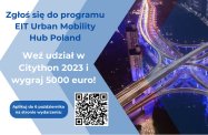 Zgłoś się do udziału w programie akceleracyjnym EIT Urban Mobility Hub Poland – Citython 2023