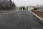 Pierwszy asfalt na Wisłokostradzie