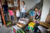 Akcja pomocy dla tymczasowego domu uchodźcy w Rzeszowie