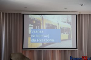 Konferencja Radnych PiS na temat budowy tramwaju w Rzeszowie