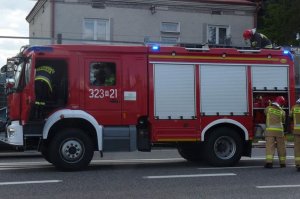 Sobotni wypadek na ulicy Krakowskiej w Rzeszowie