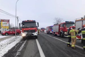 Wypadek na DK19 w Lutoryżu 